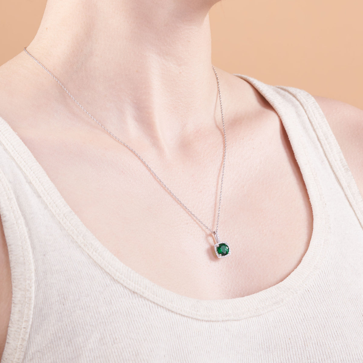 Emerald Brilliance Necklace